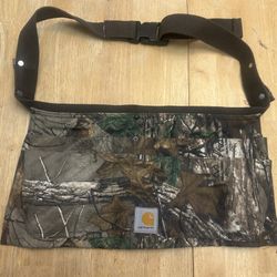 Carhartt Men's Camo Nail Apron Construction Camouflage Adjustable  Size Like NEW