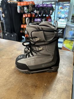 kids Size 3 Snowboard Boots Certified With Warranty Located At Sin City Snowboards