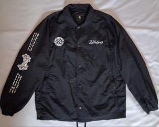 Rare Limited Edition Darc Sport Wolves Coach Jacket Windbreaker Size M 58 OF 500