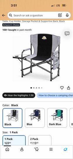 Camping chair(s)
