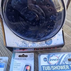 Set Of Shower Matte Black 