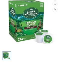 Green Mountain Coffee Pods K-Cups For Keurig Machines Flavored K Cup (All Count Fresh Capsules) Light/Medium/Dark Roast Long Expiry ALL FLAVORS (24 K-