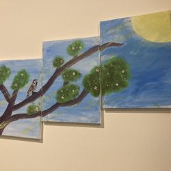 3 Piece Of Canvas Painting 