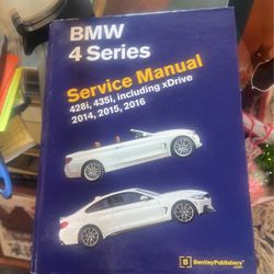 BMW 4 series SERVICE MANUAL 