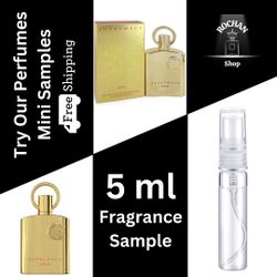 Supremacy Gold By Afnan Eau De Parfum Spray 5 ml Sample (Unisex)