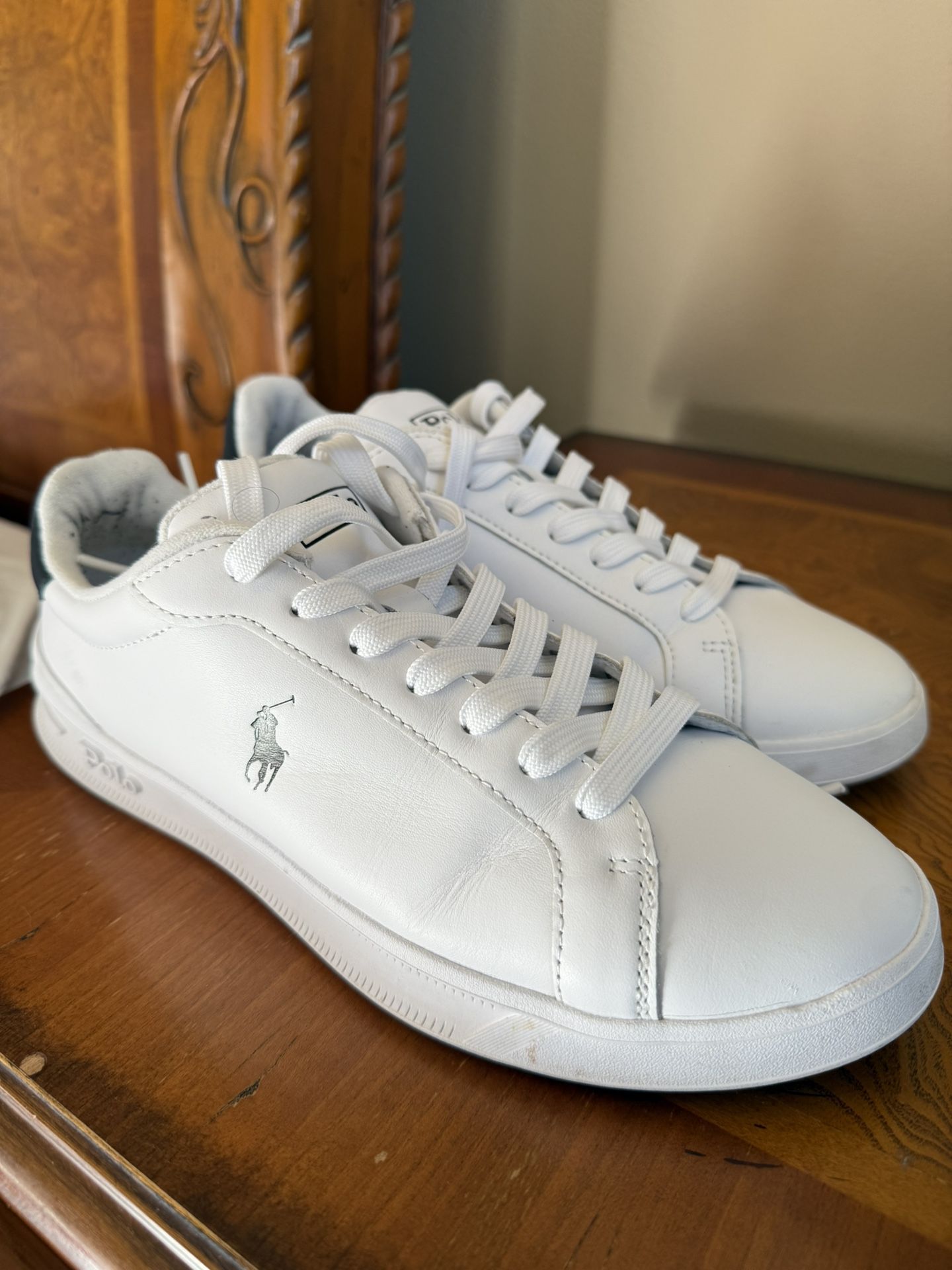 Polo Ralph Lauren White Sneakers