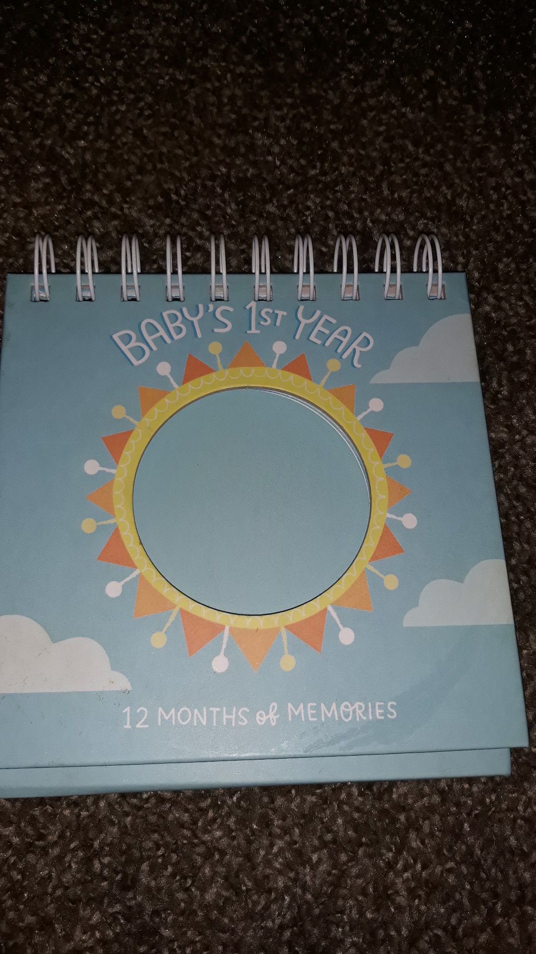 12 month photo album