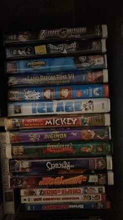 Disney movies $5 each