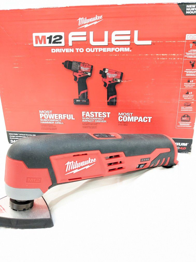 M12 Milwaukee FUEL Brushless Combo Kit + M12 Oscillating Multi-tool 