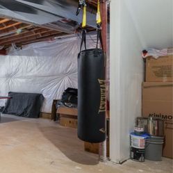 Almost new punching bag