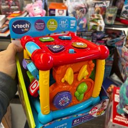 Baby Activity Cube – 5-Side Learning Toy, Lights & Music, New in Box