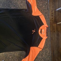 Nike Pro Combat Dri Fit XL Orange And Black