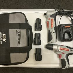 Craftsman Nextec 12V Lithium-Ion Tool Set drill impact driver