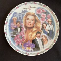 20 Years Of The Young & The Restless Crestley Collection 1993 Plate Nikki’s World  (Rare Collectors Item!) Numbered Collectors Porcelain 
