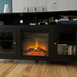TV media Console w/ Fireplace 