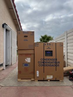 Replace the old AC /Brand New Carrier