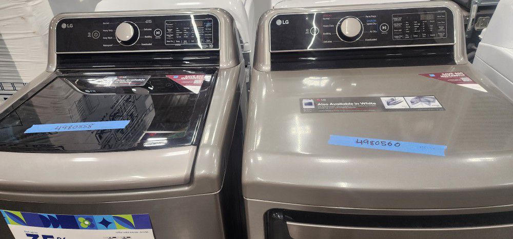 washer & dryer brand new LG