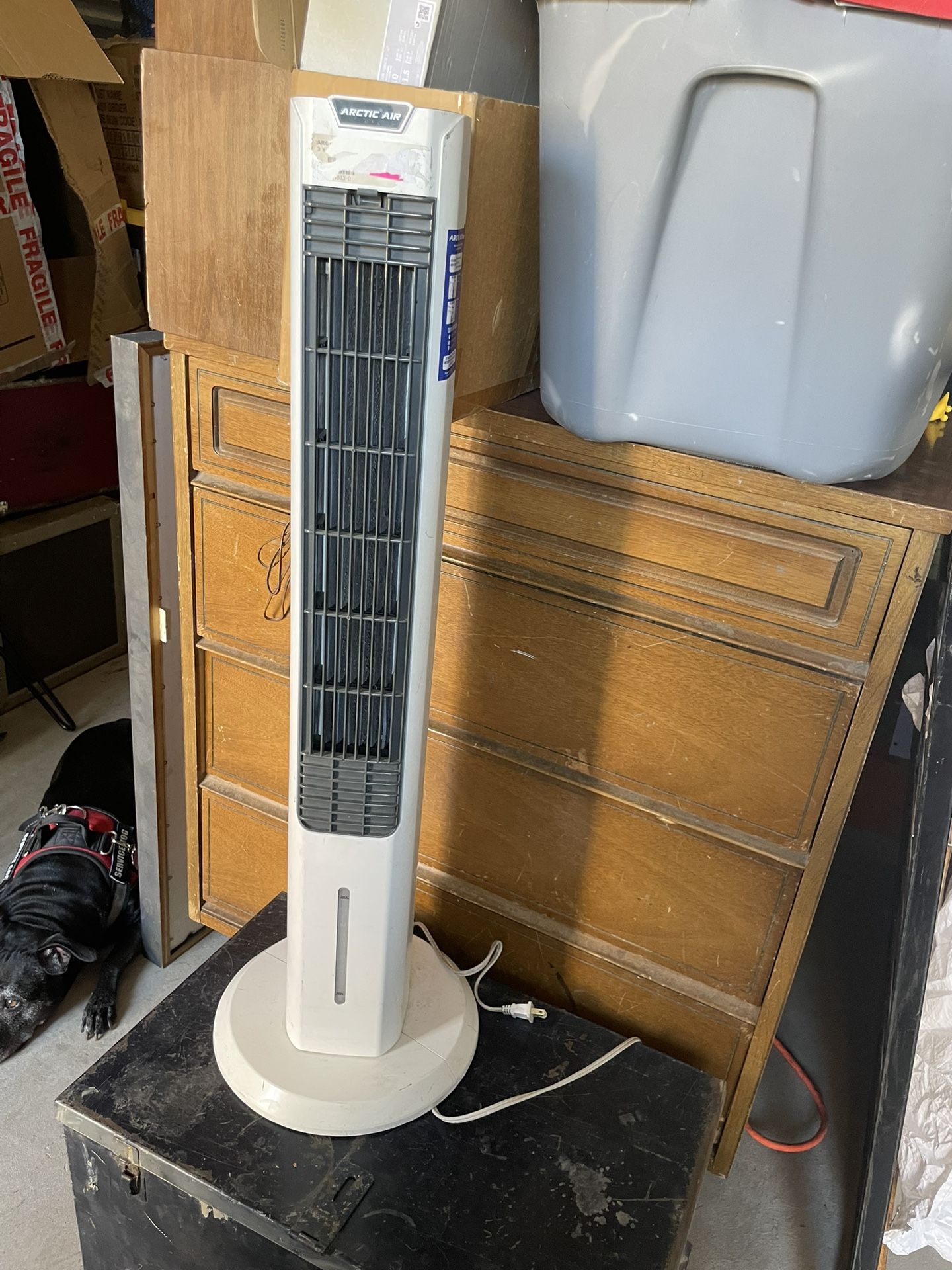 Arctic Air Oscillating Tower Fan-Cooling Power-Works great