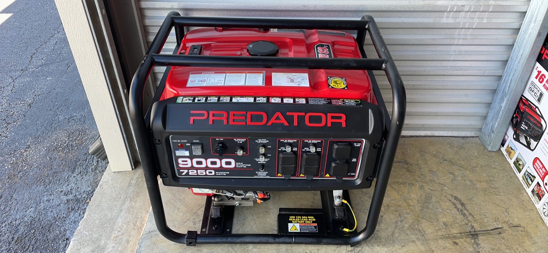 Predator Generator 9000w