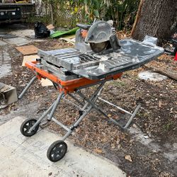 RIDGID Wet Tile Saw