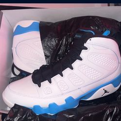 Air Jordan Retro 9 Powder blues