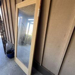 Custom Door Double Mirrors