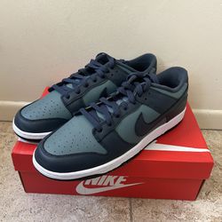 Nike Dunk Low Retro Mineral Slate Armory Navy DR9705-300 Men's Size 14 IN HAND