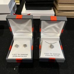 Necklace And Earrings 