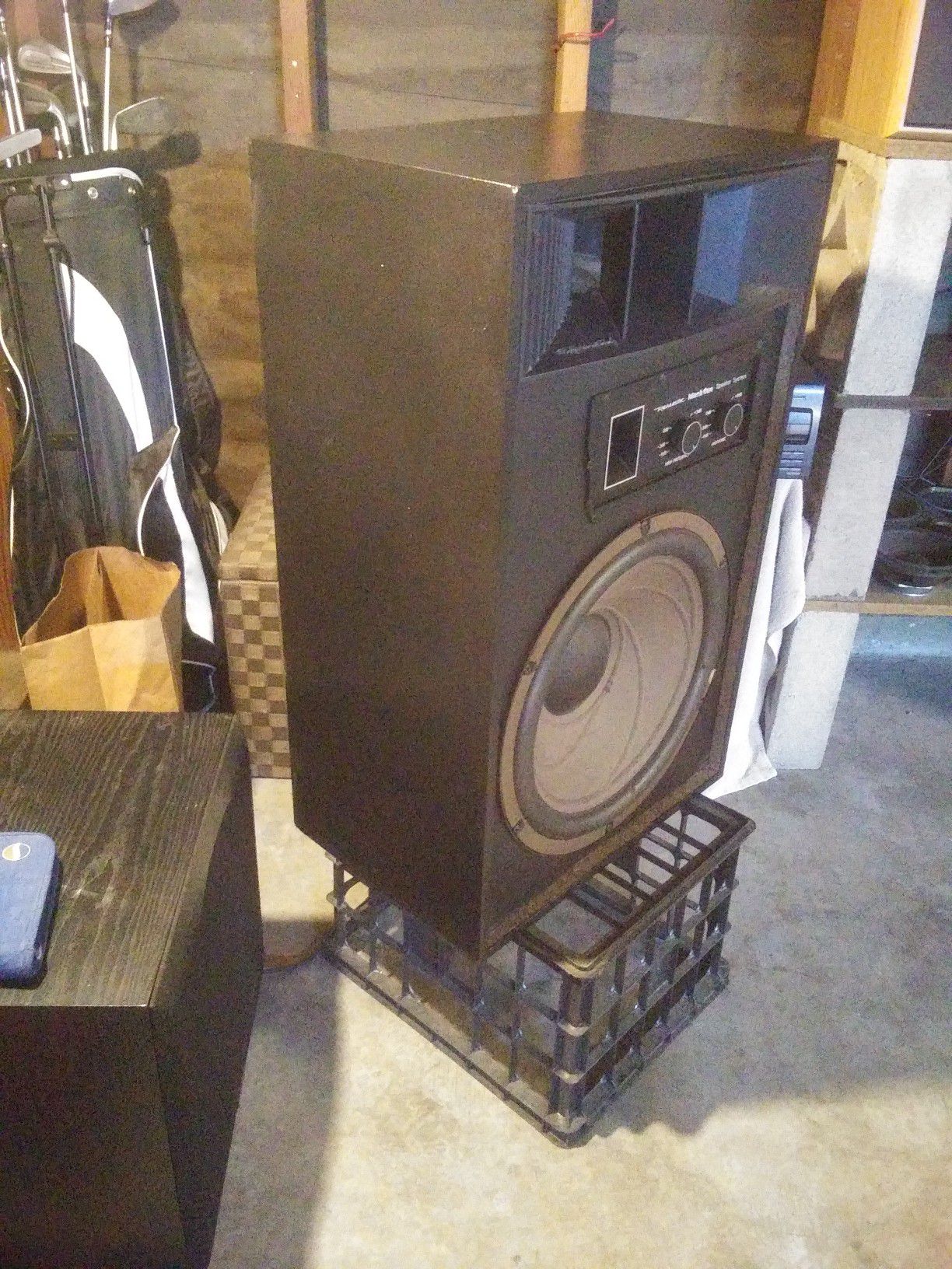 Vintage floor speakers