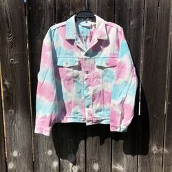 Levi's Tie Dye Denim Trucker Jacket