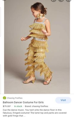 Chasing fire flies costume size 8