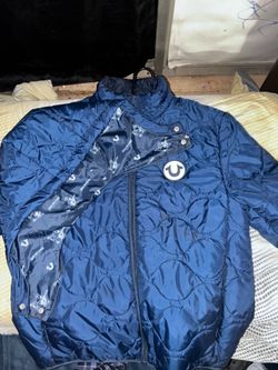 Navy Blue True Religion Puffer