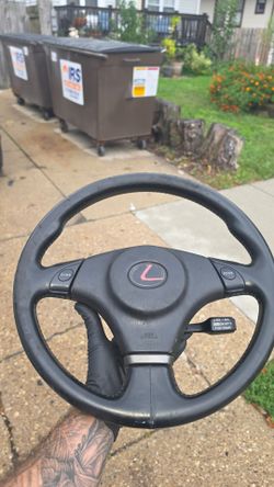 Lexus is300 steering wheel
