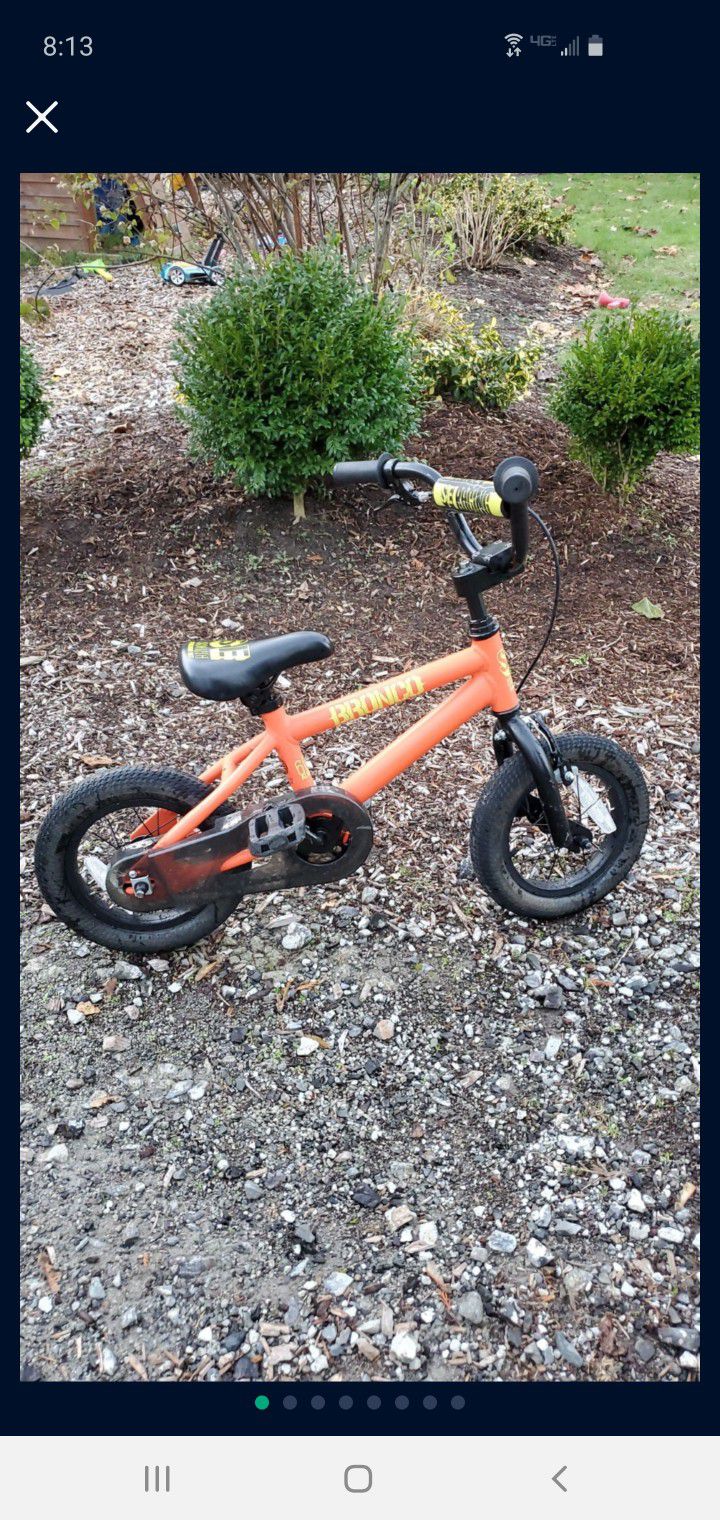 SE 10" Bronco Kids Bike