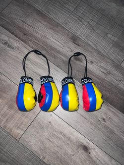 Colombia mini car Boxing Gloves