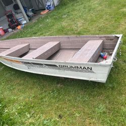 12’ Aluminum boat