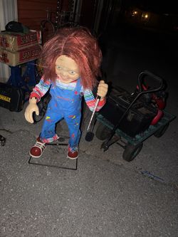 Animatronic, Chucky, doll, talks and moves