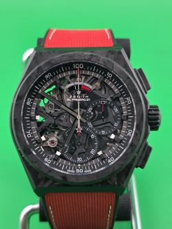 Zenith Defy El Primero Carbon Fiber.