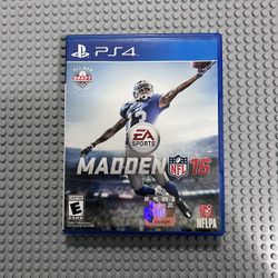Madden NFL 16 (Sony PlayStation 4, PS4, 2015) EA Sports, Rated E, Everyone VG