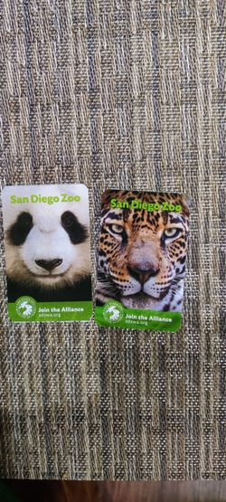 2 San Diego Zoo or Safari Park tickets