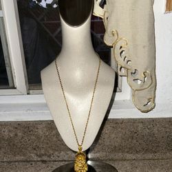 Dragon Pendant With Chain 