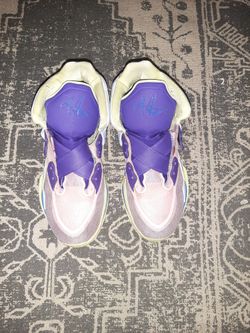 Nike custom idBasketball Sneakers Purple Pink