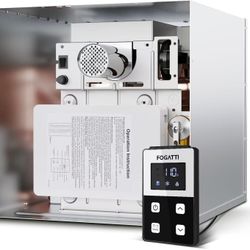 🥨FOGATTI RV Tankless Water Heater, InstaShower 7, 3 Optional Door Sizes 15"x15", 15"x18" and 18"x18" for Refitment, DC 12V, Optimized Summer Comfort 