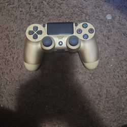 Gold Ps4 Controller 