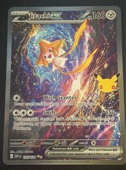 Jirachi ex 155/128 - 30th Celebration Anniversary Special Illustration Holo