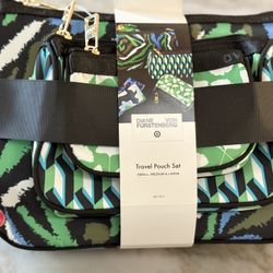 NEW DVF Travel Pouch Set - 3 pieces - SOLD OUT!!
