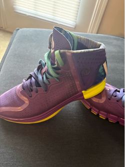 Adidas Derrick Rose’s (purple and yellow)