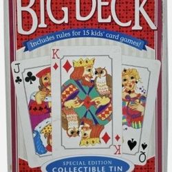 NEW Fundex Limited Edition Tin Large Print Deck Of Cards