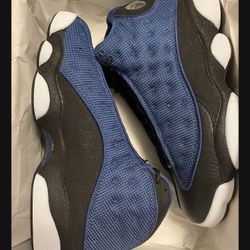 DS JORDAN 13 BRAVE BLUE SIZE 10 & 10.5