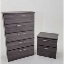 CHEST AND ONE NIGHTSTAND  // GAVETERO Y UNA MESITA DE NOCHE 